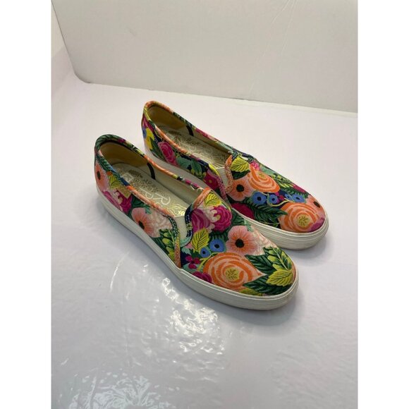 Keds Floral Multicolor Slip-On Sneakers - Picture 3 of 7